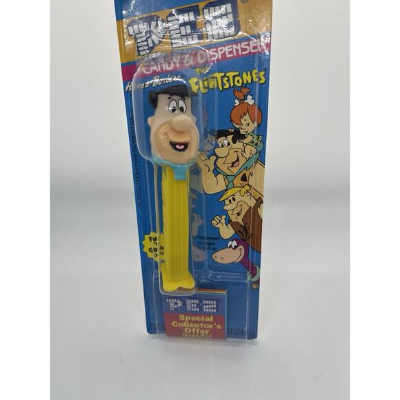 Fred Flintstone - Pez Candy Dispenser - 1992 On Original Card Collectible Candy - Picture 3 of 10